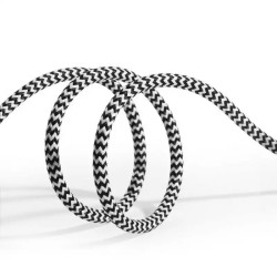 SiGN USB-C-kabel 2.1A, 3 m - Svart / vitt-0