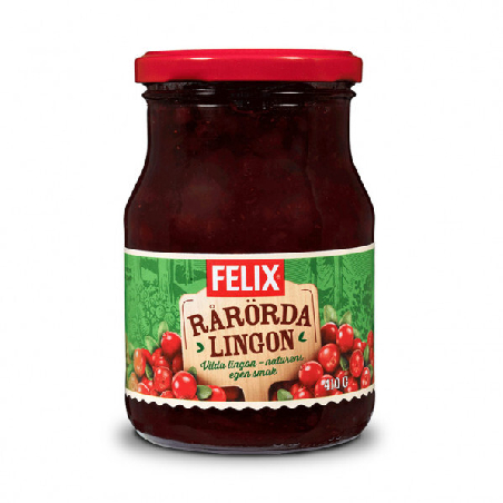 Rårörda Lingon 410g