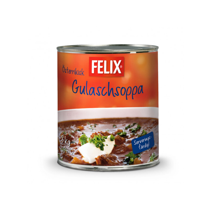 Gulaschsoppa, burk 9kg