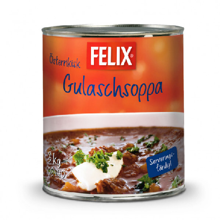 Gulaschsoppa, burk 9kg