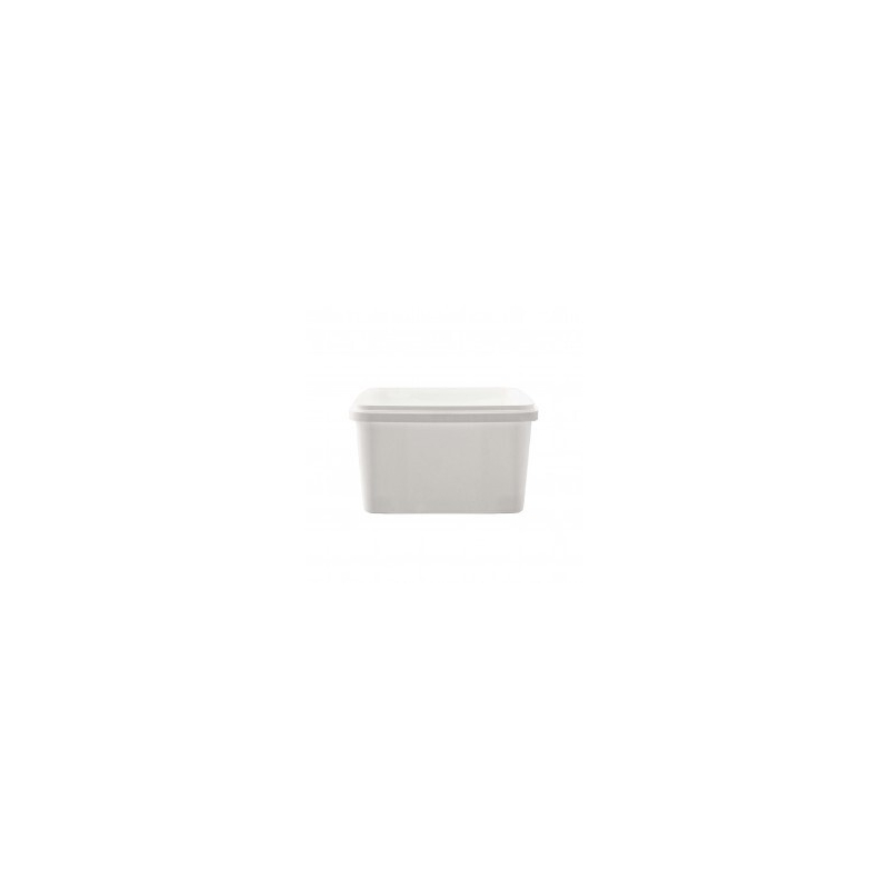 Plastburk 3L Vit (Lock Ingår)