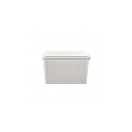 Plastburk 3L Vit (Lock Ingår)