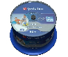 Verbatim BD-R SL, 6x, 25GB/200min, 50-pack spindel, Hard Coat
