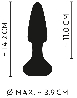 Remote Controlled Butt Plug (UTGÅENDE)-7