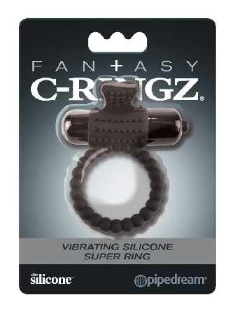 Vibrating Silicone Super Ring