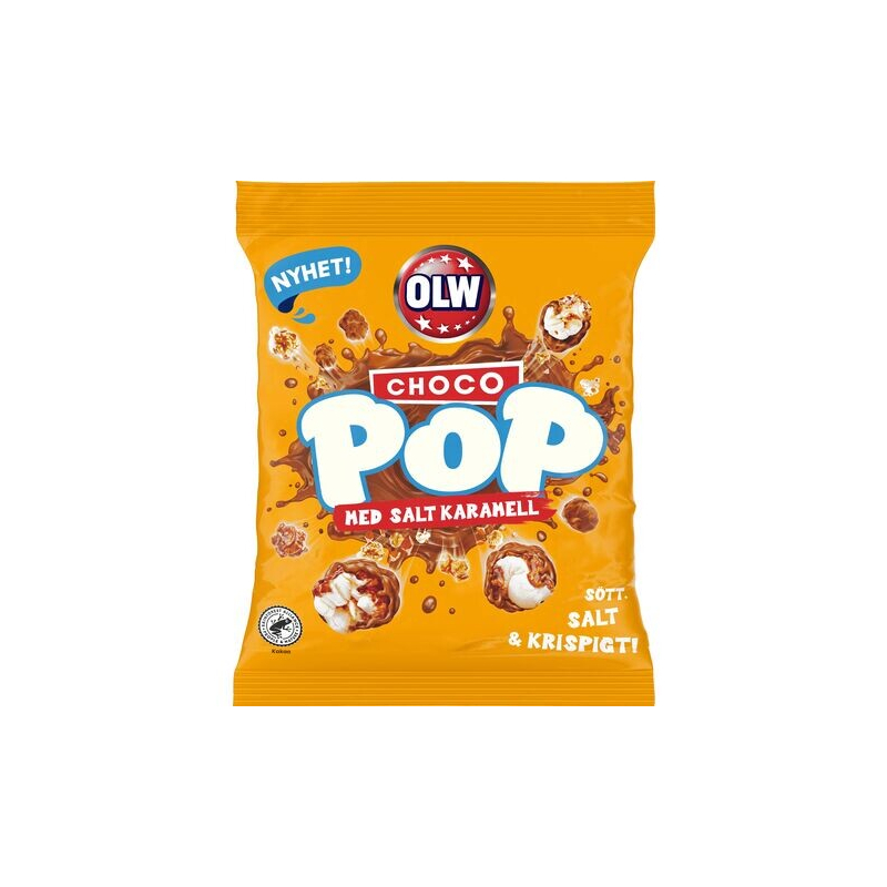 Olw Choco Pop Choklad 80g