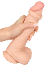 Dildo m rörlig förhud-6