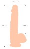 Dildo m rörlig förhud-8