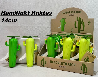 Handfläkt KAKTUS 14cm