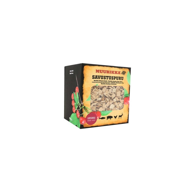 Muurikka Rökspån Körsbär 550 g