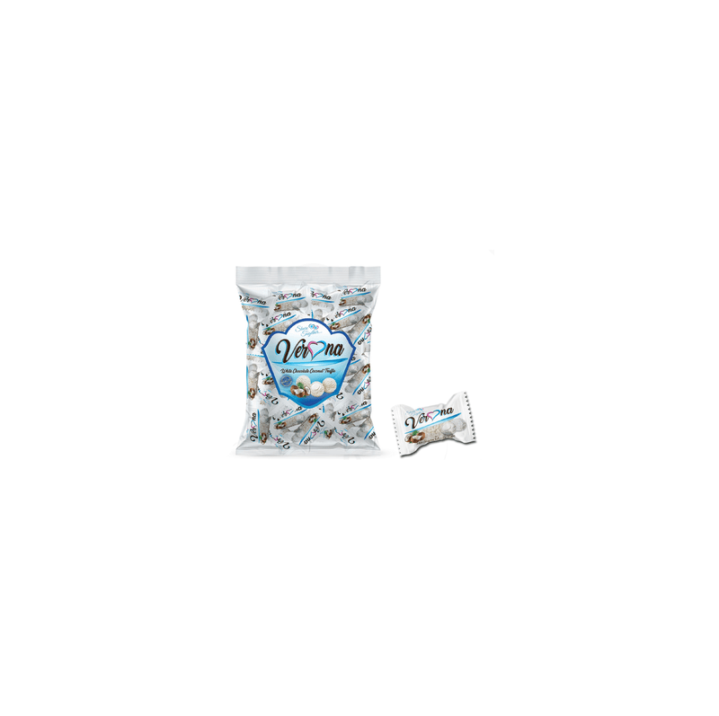 Verona white coconut with chocolate 1000g
