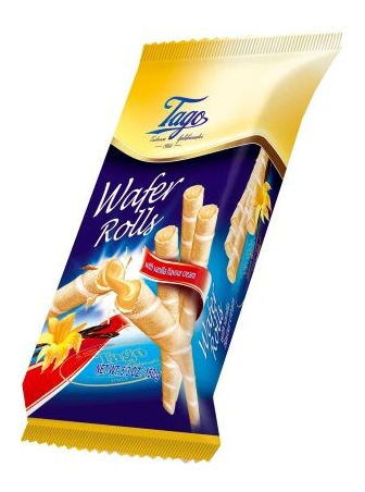 Wafer Rolls Vanilj 150g