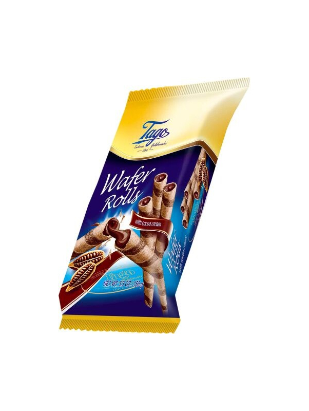 Wafer Rolls choklad 150g