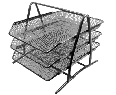 Brevkorg i trådmetall 360x300x260 mm