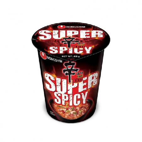 Nudlar Shin Red Super Spicy Cup 68g
