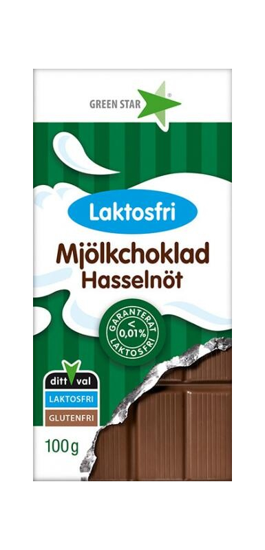 Laktosfri Choklad 100g