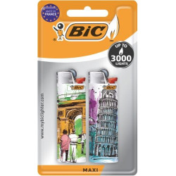 Bic Tändare Motiv J26 2p