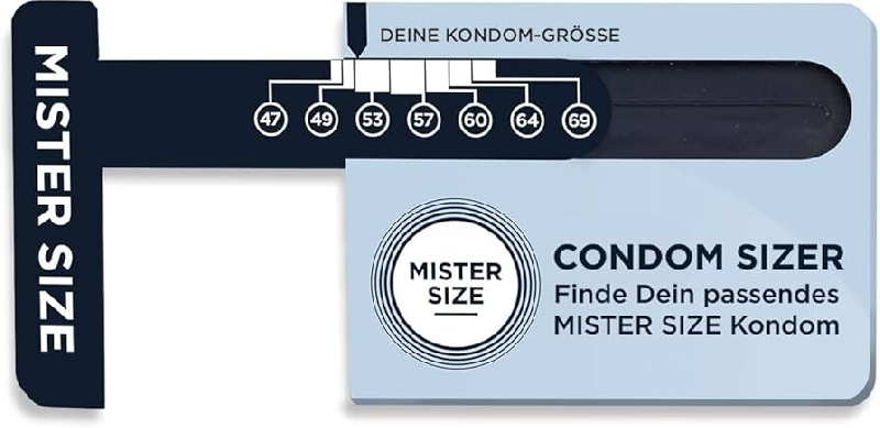 Mister Size Penis Mått (Max 1st kund /Order)
