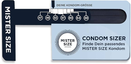 Mister Size Penis Mått (Max 1st kund /Order)