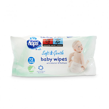 Våtservetter Soft & Gentle 72-P