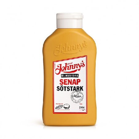 Johnnys Senap Sötstark 500g