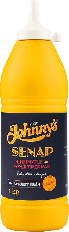 Johnnys Senap Chipotle /Svartpeppar 1kg