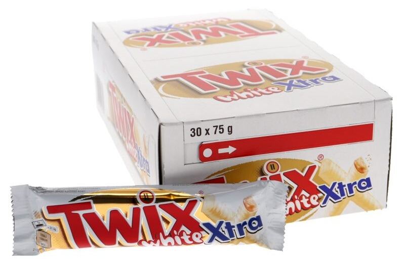 Twix white 75g*30