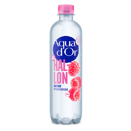 Aquador Kolsyrat Mineralvatten Hallon 50cl (Ink Pant)