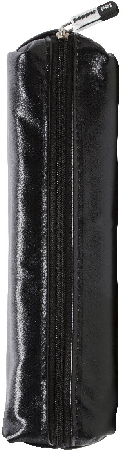 Pennetui Pu 21x5x4cm Svart