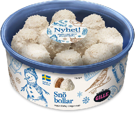 Snöbollar Gille 350g (Säsongsvara jul)