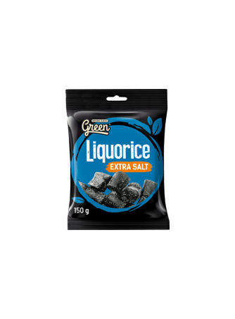 Green Lakrits påse 150g