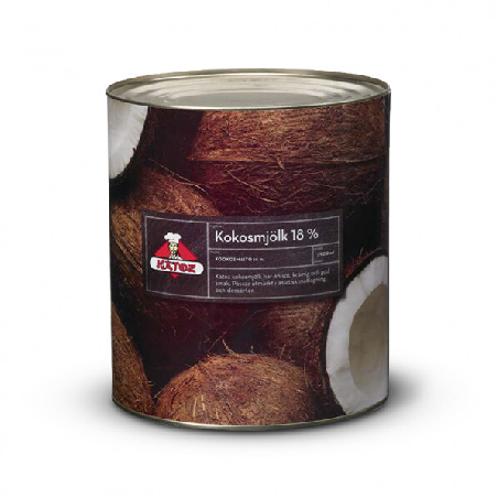 Kokosmjölk 18% 2,9L