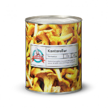Kantareller 800g