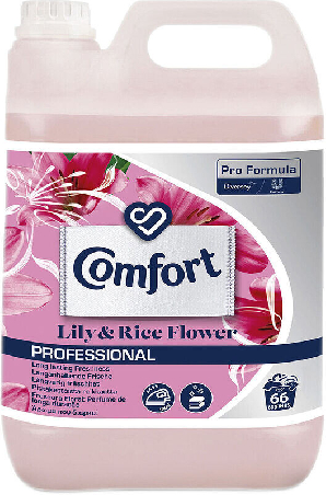 Sköljmedel Comfort Pro Formula Lily and Rice Flower 5L