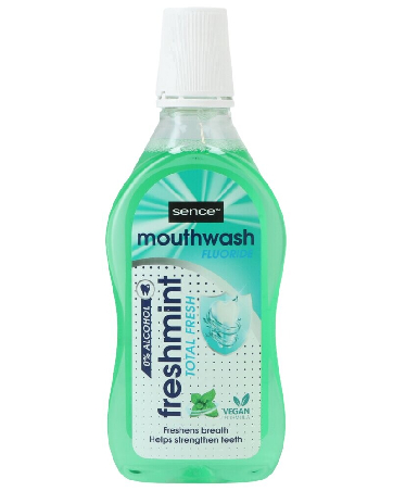 Munskölj Sence Fresh Mouthwash, Freshmint, 500ml