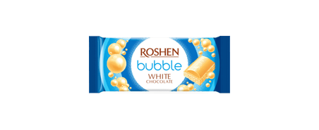 White bubble chocolate 80g