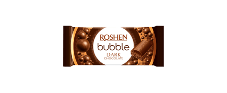 Dark bubble chocolate 80g