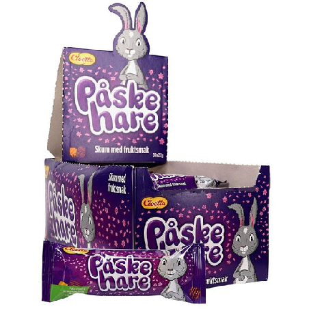 CLOETTA PÅSKEHARE 22G 30ST