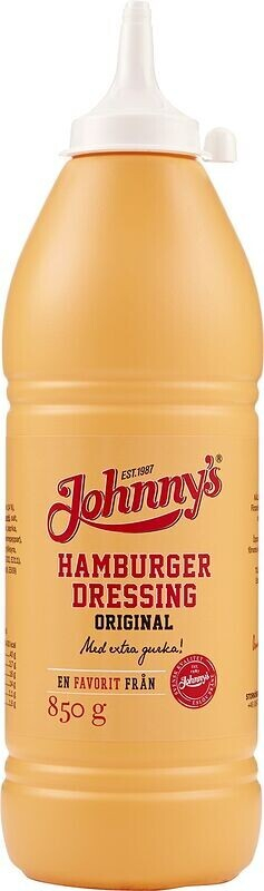 Hamburgerdressing Original pipflaska Johnnys