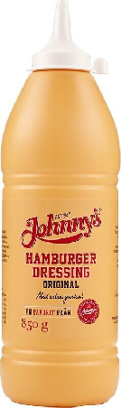 Hamburgerdressing Original pipflaska Johnnys