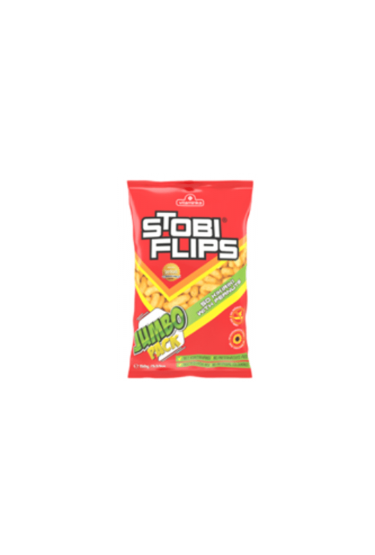 Stobi Flips Jordnötsbågar 150g