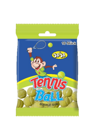 Jojo Tennis Ball Bubbelgum påse 80g