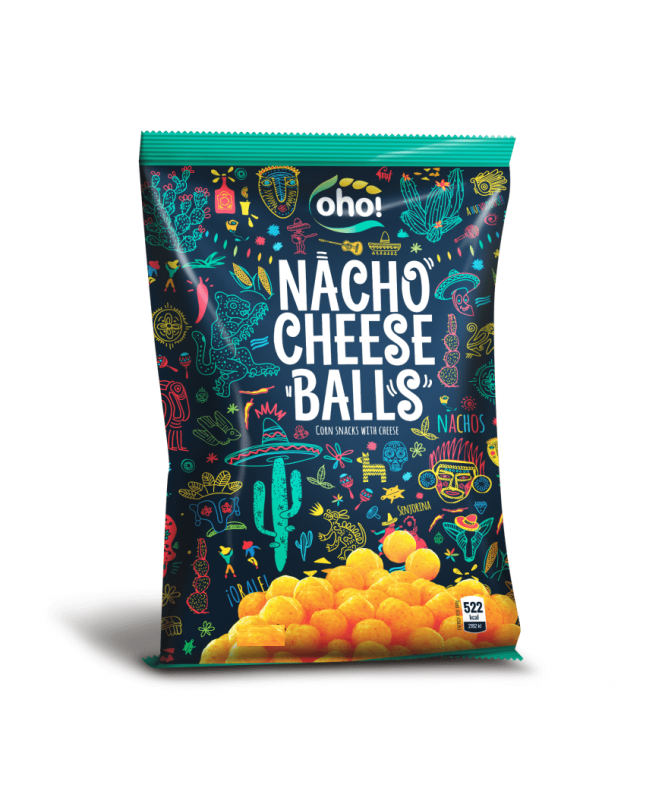 OHO Ostbollar Nacho 150g