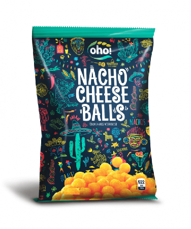 OHO Ostbollar Nacho 150g