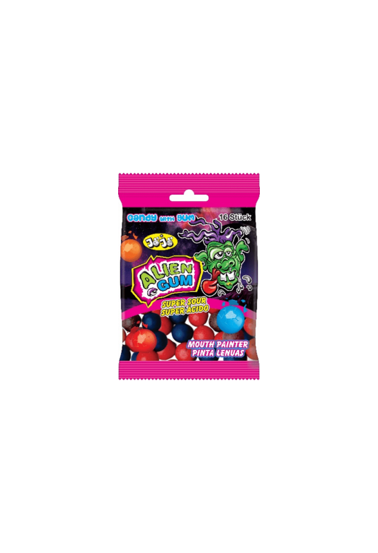 Jojo Alien Bubbelgum Påse 80g