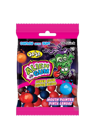 Jojo Alien Bubbelgum Påse 80g
