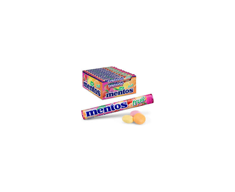 Mentos Fruit rulle 37,5g