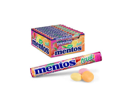 Mentos Fruit rulle 37,5g