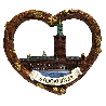 MAGNET TRÄHJÄRTA STOCKHOLM STADSHUS (UTGÅENDE)