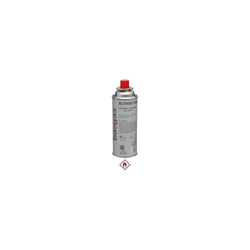 Valve Gas Cartridge, Butane, 220 g, (400 ml)
